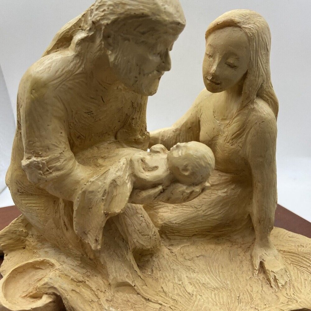 Hallmark Matt Kesler Holy Family Night Figurine Nativity Christmas